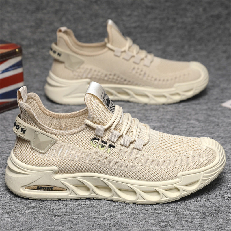 香港潮牌高品质跑步鞋男2025夏季新款软底运动休闲鞋薄款透气网面,流行男鞋,网面鞋,淘宝优惠券,粉丝福利购,淘宝优惠卷