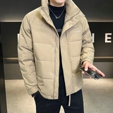 7000件清仓2025冬季羽绒服男短款立领非标羽绒外套6803--P90，男装羽绒服，电商D238