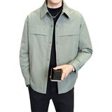 店主风2025冬季新款羽绒衬衫男轻薄标90%绒羽绒服5106-P185，男装衬衫，电商D238