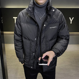 店主风2024冬季主推羽绒服男短款立领标绒外套8869--P165，男装羽绒服，电商D238