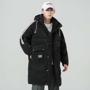 标50绒2025冬季羽绒服男中长款加厚宽松羽绒外套2429--P195图片