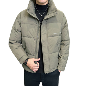 店主风2024冬季新款羽绒服男短款立领白鸭绒羽绒外套28806-P165图片
