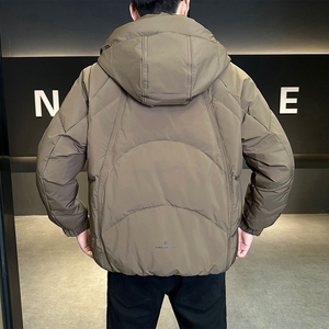 数据款不断货2025冬季新款羽绒服男短款连帽加厚外套8172--P210图片