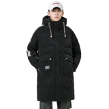 2024冬季新款羽绒服男中长款加厚标90%白鸭绒宽松外套2329-P295，男装羽绒服，电商D238
