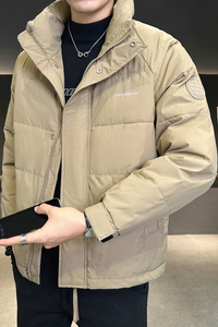 2024冬季主推新款羽绒服男短款立领羽绒外套6803--P155图片