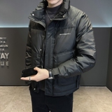 店主风2024冬季主推羽绒服男短款立领标绒外套8869--P165，男装羽绒服，电商D238