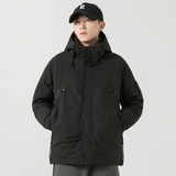 无影墙2025冬季羽绒服男短款连帽户外冲锋衣外套2335--P195，男装羽绒服，电商D238