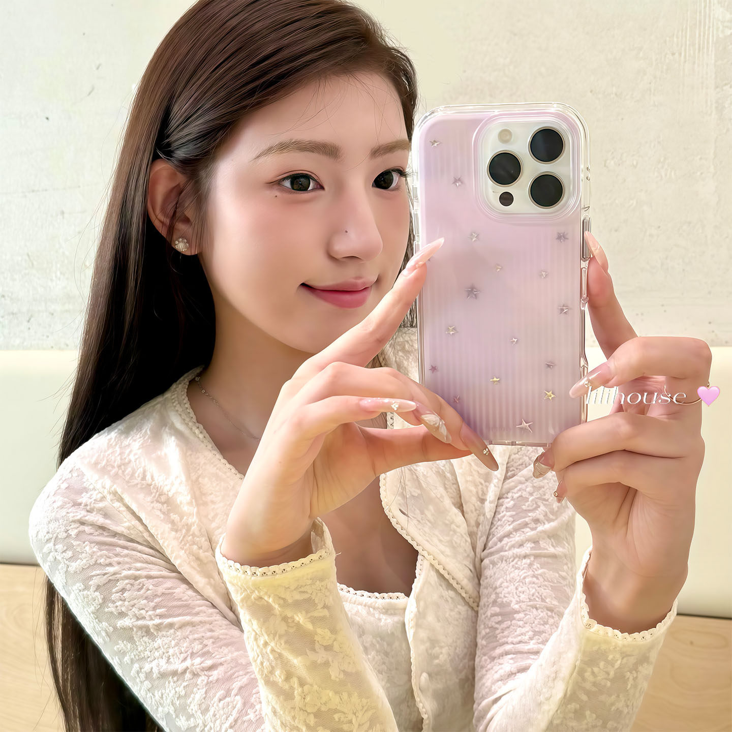 lilihouse韩国ins少女心甜美温柔薄雾紫星星17适用17pro苹果17ProMax手机壳iPhone16全包15新款14Pro保护套13,3C数码配件,手机保护套/壳,淘宝优惠券,粉丝福利购,淘宝优惠卷