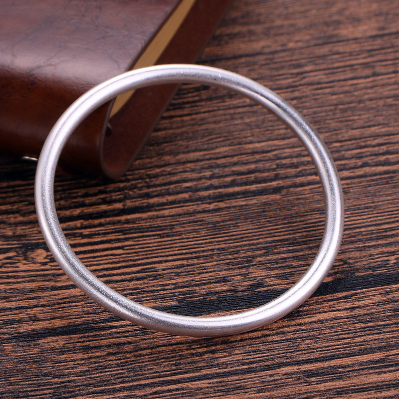 S999 Foot Silver Sterling Silver manual solid Smooth without wearing make-up Aperture Bracelet lady Bracelet Simplicity Versatile fashionin the Accessories/Fashion Jewelry, Bracelet  category - from Buy2taobao.com to provide professional Taobao agent buy service