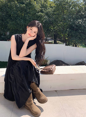 SERY原创设计进口铜氨丝蛋糕裙小黑裙抗皱轻盈/拼色运动外套Suit