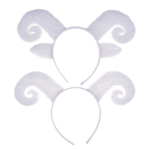 宸涛万圣节动物头箍头饰发箍聚会绵羊山羊角发箍羊角头箍