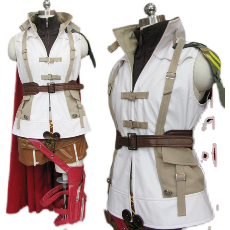 COS服-最终幻想13/FFX13-埃克莱尔 法隆/雷霆-茶园河COS