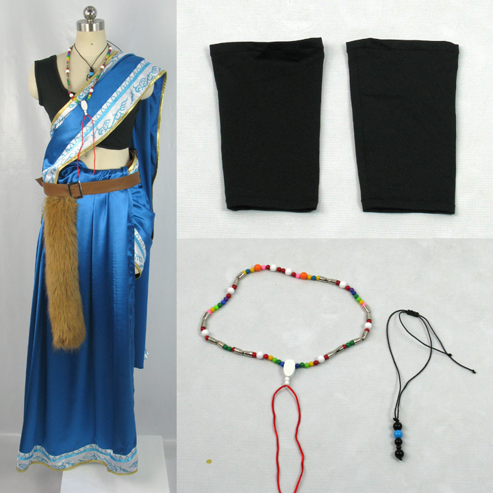 COS服-最终幻想13-奥尔巴·云·芳-茶园河COS