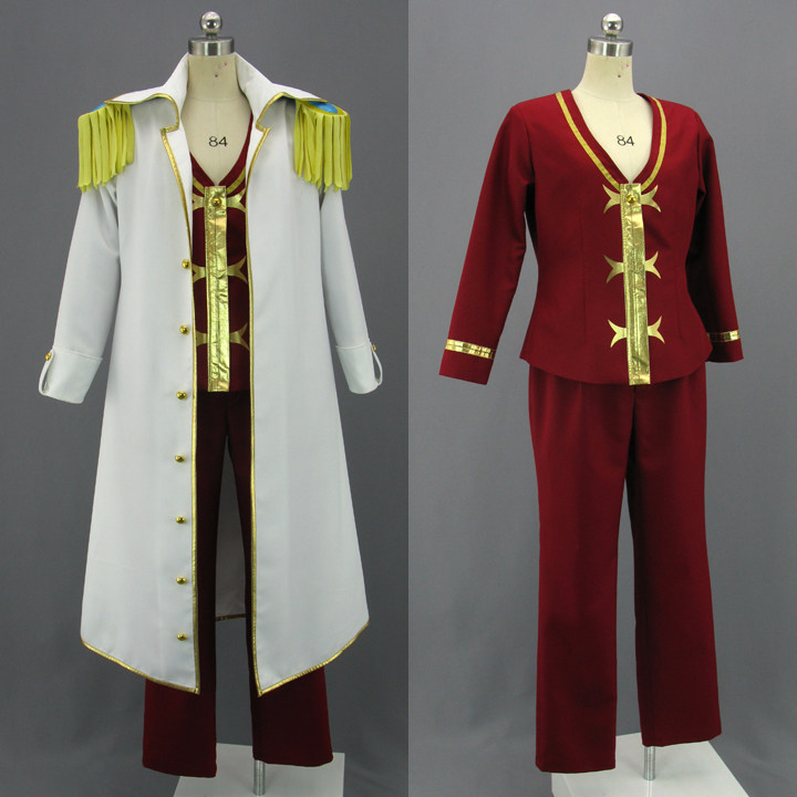 cos服 海贼王/one piece 海军本部上校 媞娜 军制服-茶园河cos