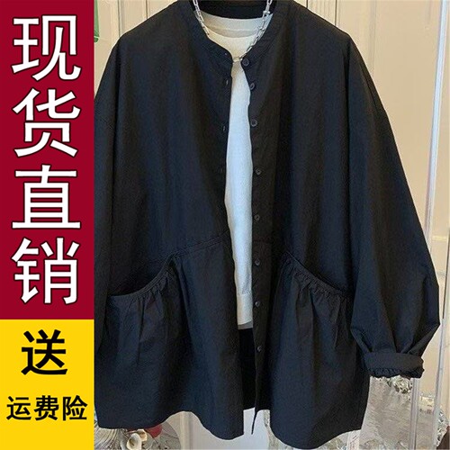 韩系宽松慵懒风外套2026春