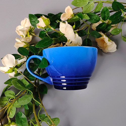 拉花马克杯酷彩咖啡杯