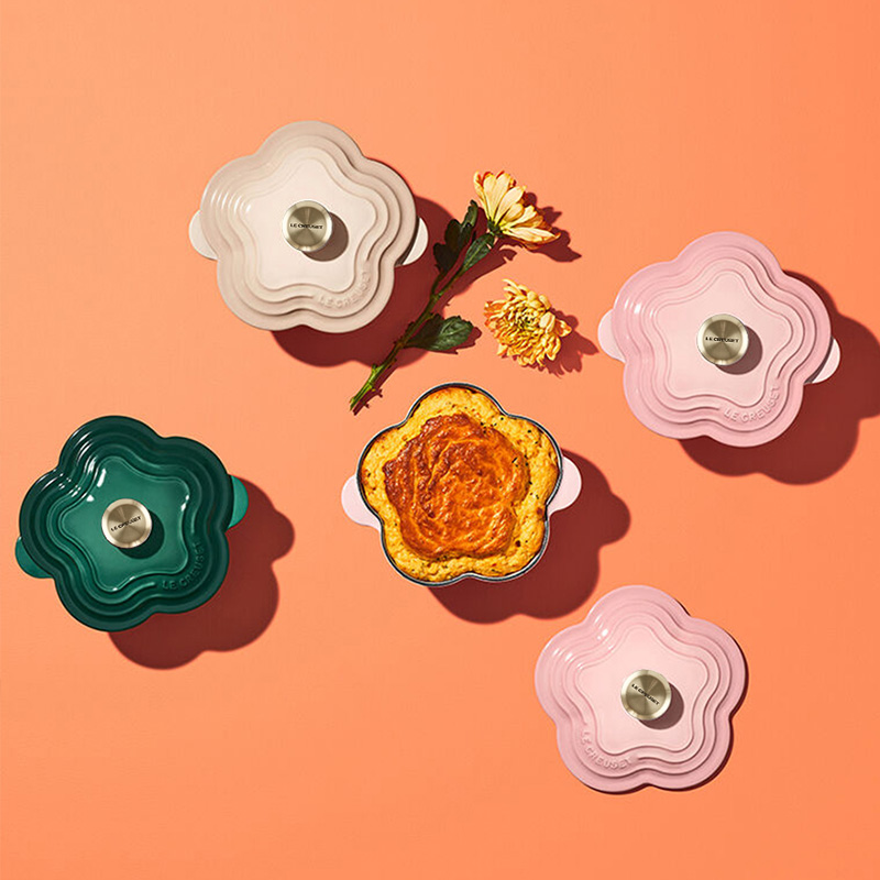 酷彩铸铁微压力锅具进口