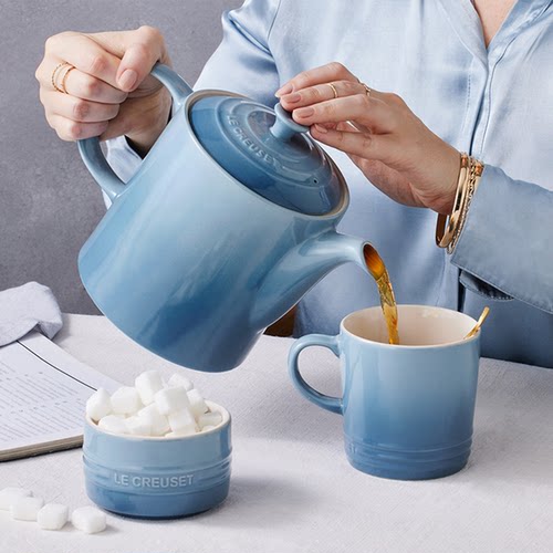 法国酷彩大容量茶漏茶水壶