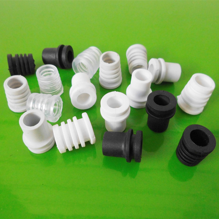 电器线材出口保护套 O型橡胶圈集电线孔防刮磨伤软护套器双通孔胶