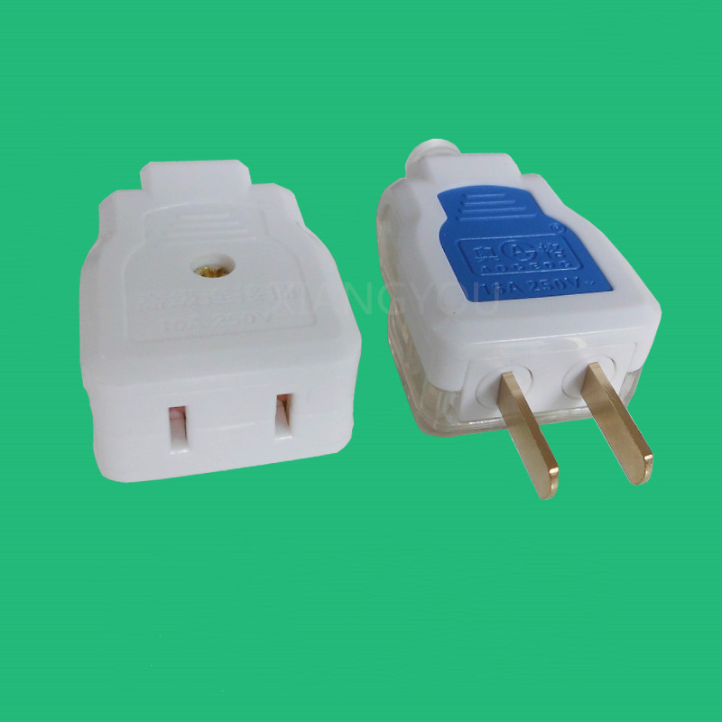 国标10A两孔子母插二