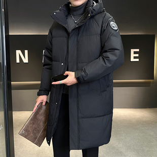 石狮市浪印户外羽绒服男女情侣外套潮流时尚2025冬装加厚连帽大衣