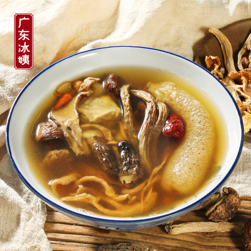冰姨七彩菌汤包食材六珍菌菇汤