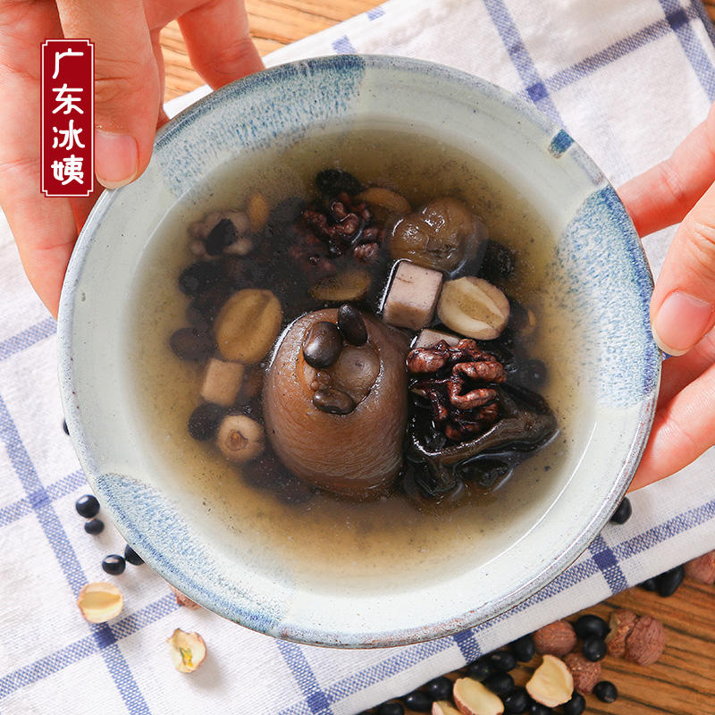 [肾要好]冰姨核桃芡实黑豆黄精茯苓煲汤料老火靓汤滋补品炖鸡汤包