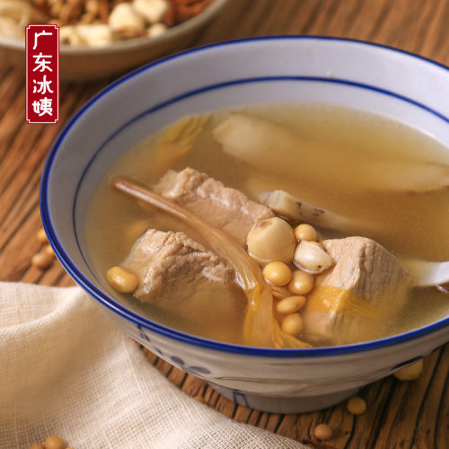 冰姨黄花菜白莲葛根汤煲汤材料包