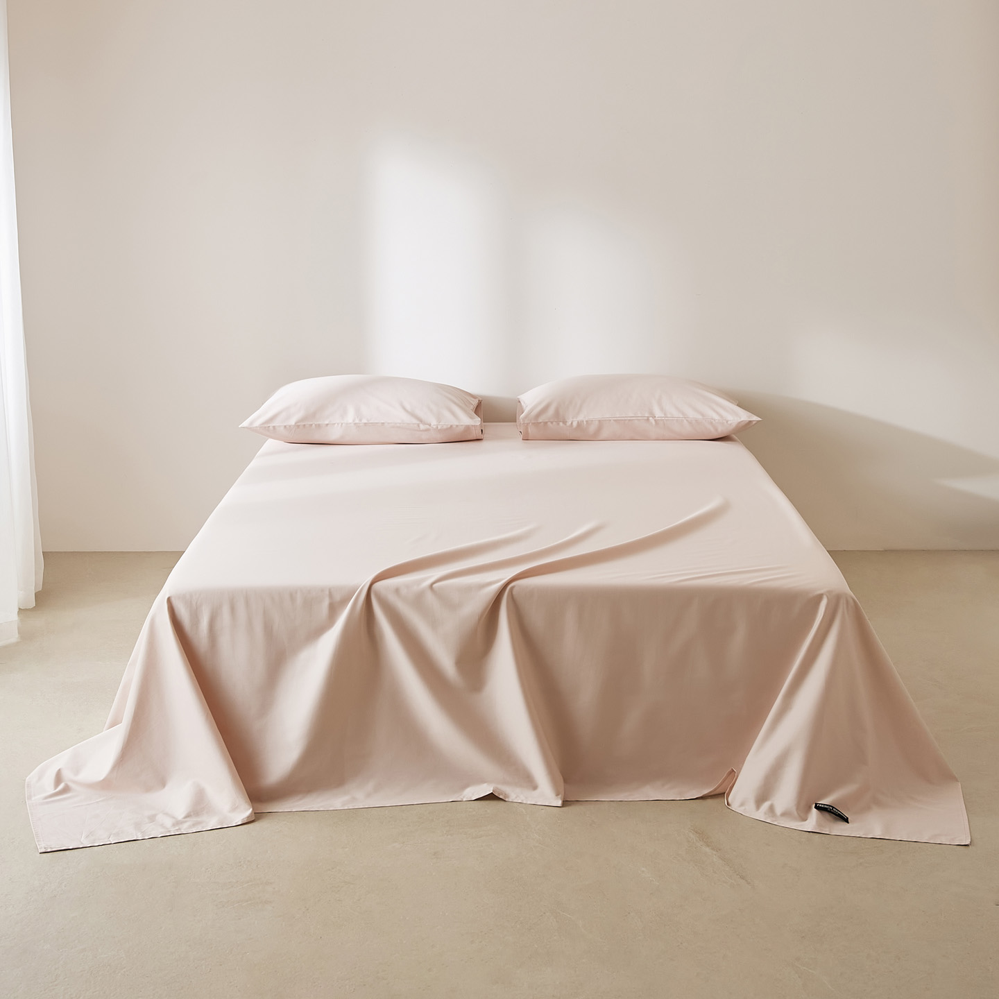 2026新款长绒棉纯色床单三件套