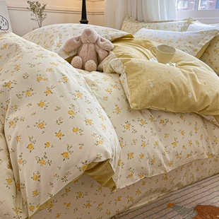 纯棉被套单件单独学生宿舍被罩150x200x230全棉180cmx220cm褥子套