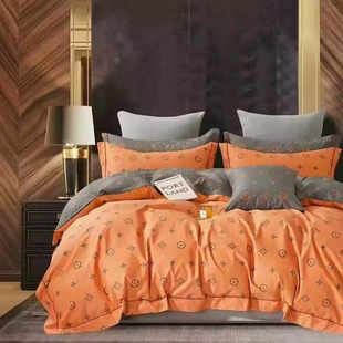 正品铂金凯丽四件套全棉被罩床上用品南通叠石桥家纺纯棉床单80支