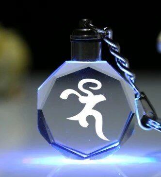 药师佛种子字钥匙扣