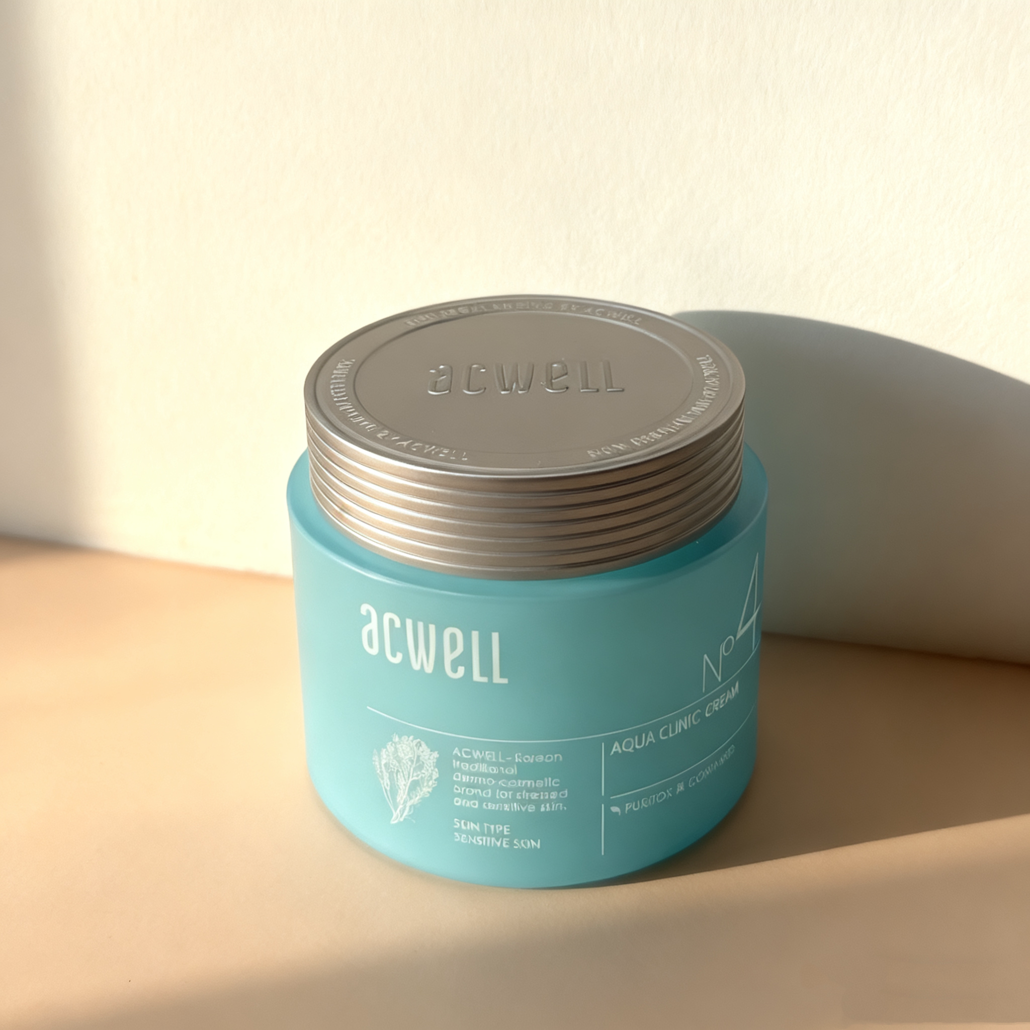 断货王！韩国acwell艾珂薇N4修护面霜补水轻薄清爽