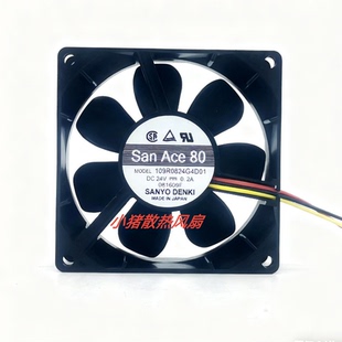 SANYO/三洋 8025 8CM 109R0824G4D01 DC24V 0.2A 变频器散热风扇