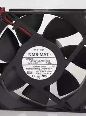 NMB-MAT 3610VL-05W-B30 DC24V 0.19A 9025变频器大风量散热风扇