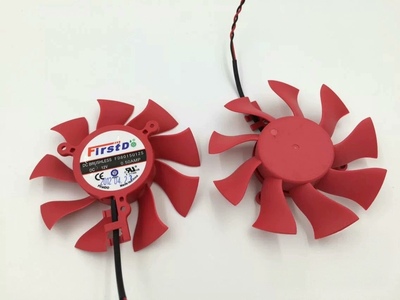 蓝宝石HD5770 HD6770 HD7750 HD7770 HD7850 显卡风扇 7.5cm两线
