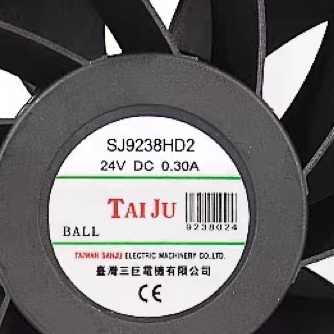 全新现货SJ9238HD2 直流DC24V9cm 配电箱 变频器 大风量散热风扇