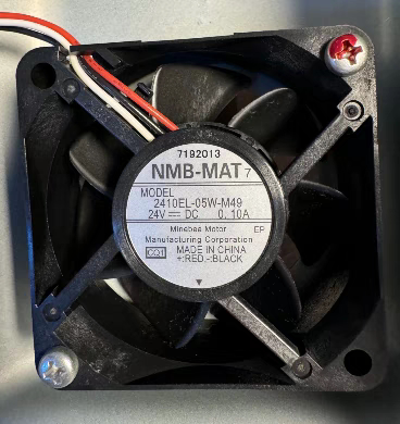 NMB 2410EL-05W-M49 6025 24V 0.10A 6CM 日立洗衣机f19 散热风扇