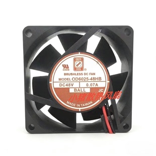 48HB OD6025 DC48V 0.07A 全新ORION 散热风扇原装 FANS