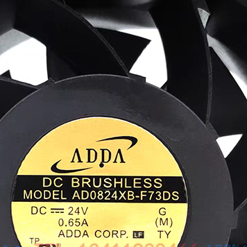 全新ADDA协喜8CM 8038 24V 0.65A AD0824XB-F73DS 变频器散热风扇
