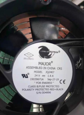 全新进口墨西哥COMAIR ROTRON MR77B3 17250 24V 1.6A散热风扇