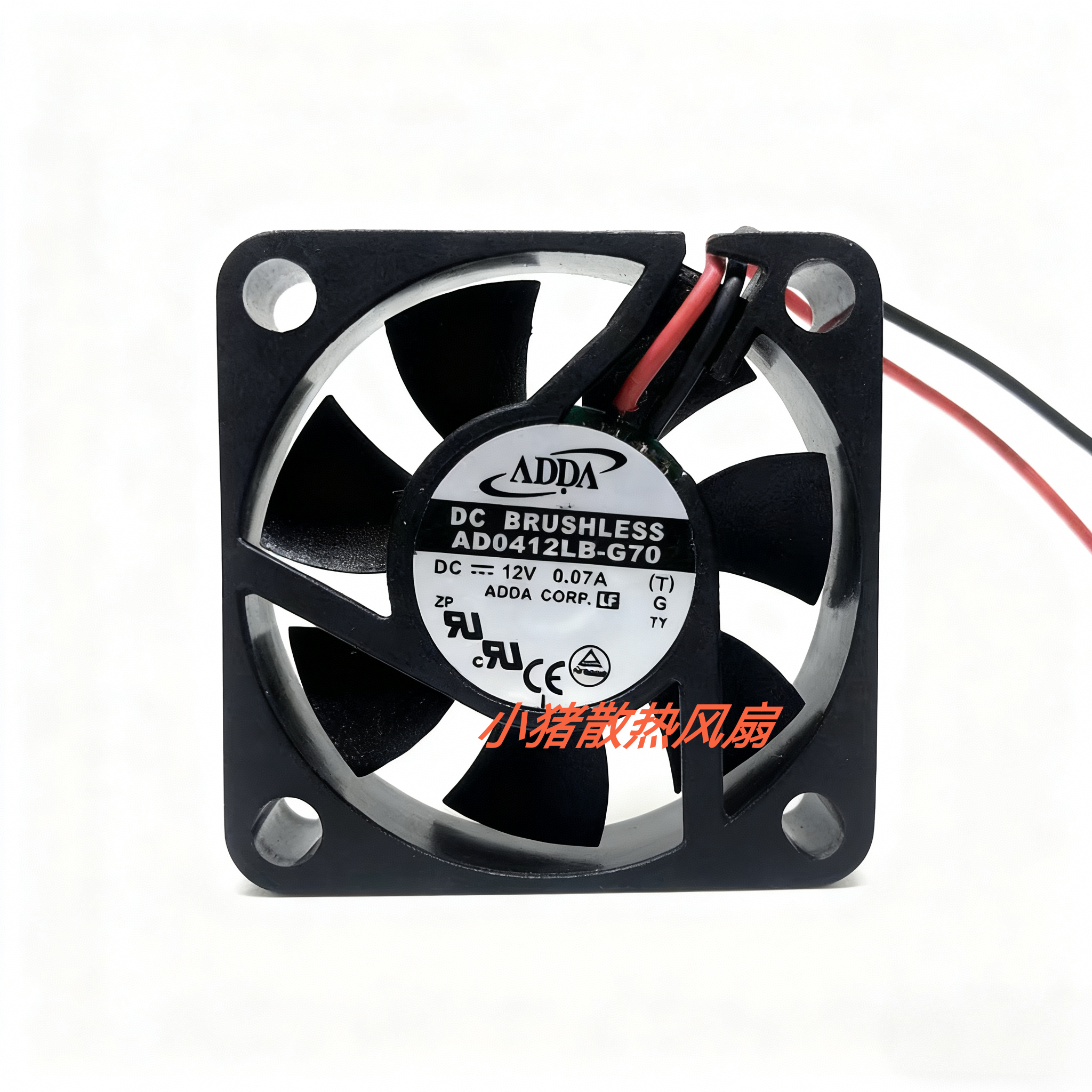 ADDA AD0412LB-G70 4010 12V 0.07A 4CM双滚珠超静音风扇