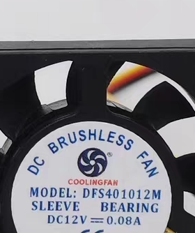 COOLINGFAN DFS401012M 12V 0.08A 4CM 静音 服务器电源 散热风扇