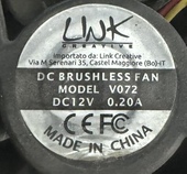 12V 全新DC 6CM厘米6025 BRUSHLESS CPU电源散热风扇三线 FAN