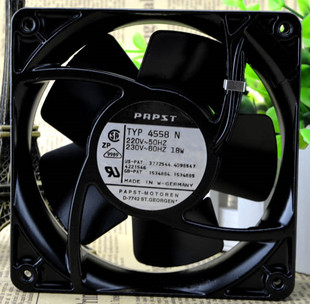 38MM 120 金属耐高温交流风扇12CM 220V TYP4558N