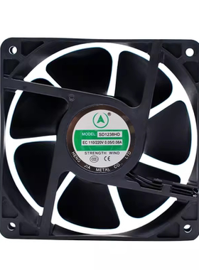全新现货SD1238HD EC110/220V 0.05/0.08A 散热风扇12厘米