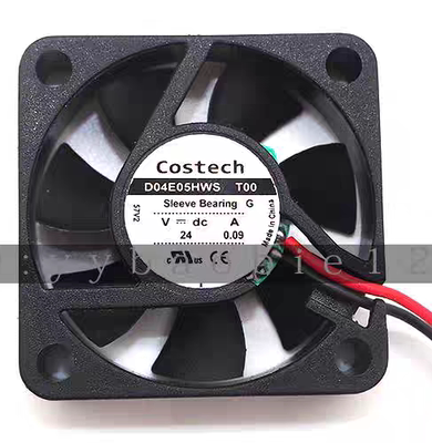 Costech 4010 D04E05HWS T00 DC24V 0.09A 4CM变频器散热风扇