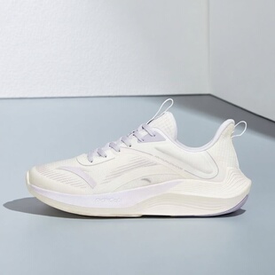 安踏毒刺丨跳绳跑步鞋女款夏季透气减震软底白色运动鞋慢跑鞋女鞋