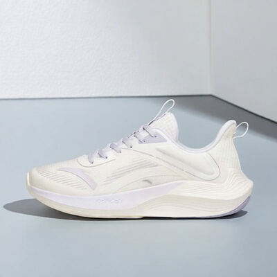 安踏毒刺丨跳绳跑步鞋女款夏季透气减震软底白色运动鞋慢跑鞋女鞋