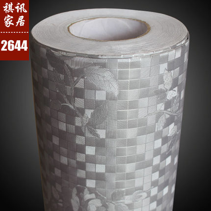 祺讯加厚自粘墙贴纸压纹客厅墙纸卧室彩装膜儿童房背景墙简约高档